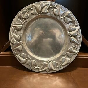 Mariposa Pewter Plate